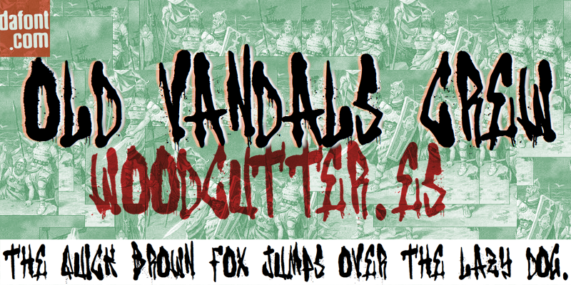 Old Vandals Crew Font