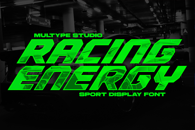 Racing Energy Font