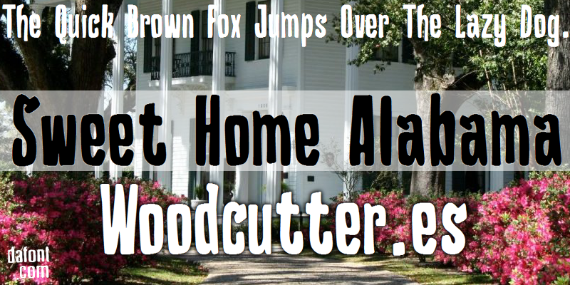 Sweet Home Alabama Font