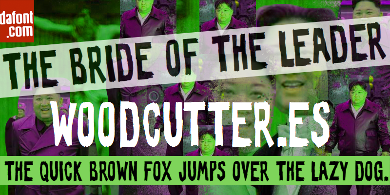 The Bride of the Leader Font