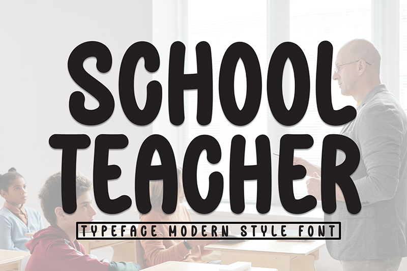 School Teachers Font