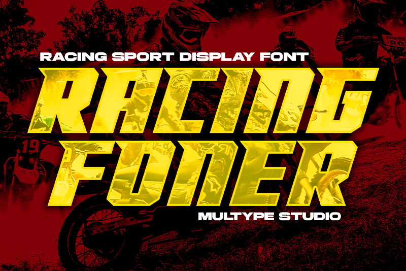 Racing Foner Font