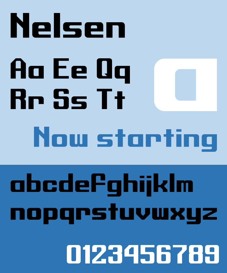 Nelsen Font