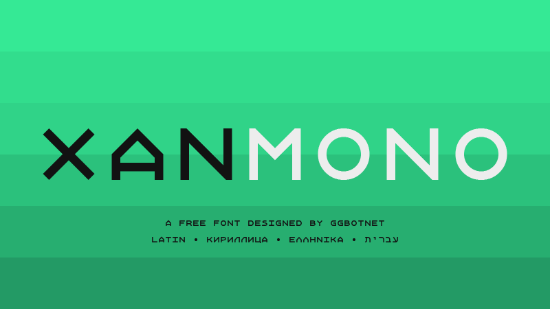 Xanmono Font