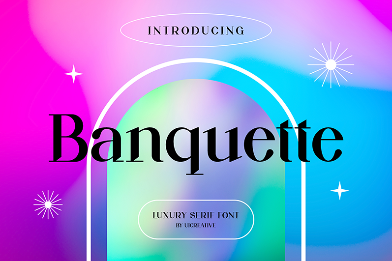 Banquette Font