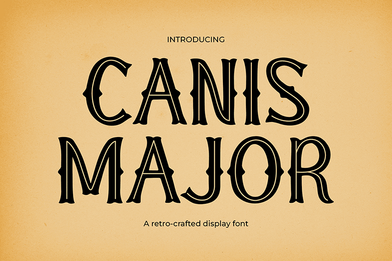 Canis Major Font