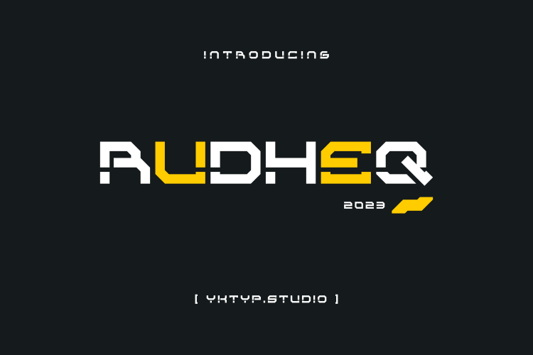 Rudheq Font