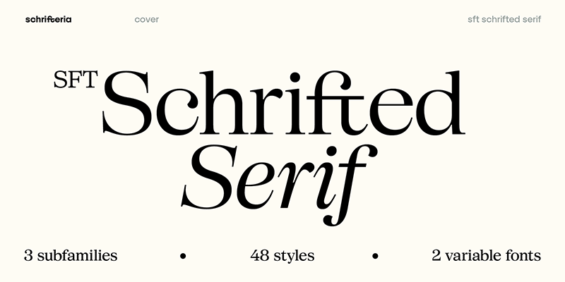 SFT Schrifted Serif Font