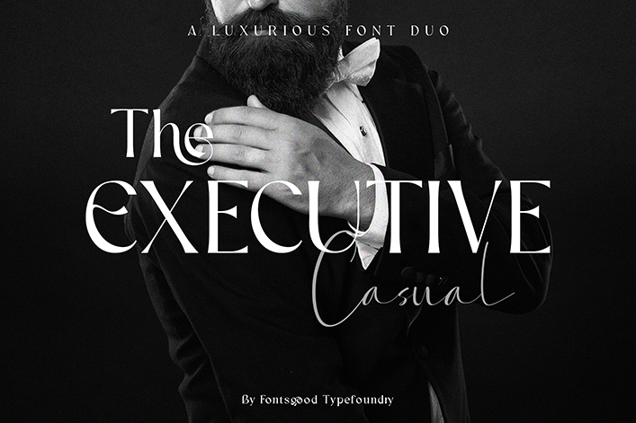The Executive Casual Font