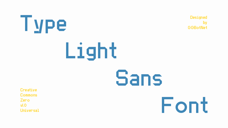 Type Light Sans Font