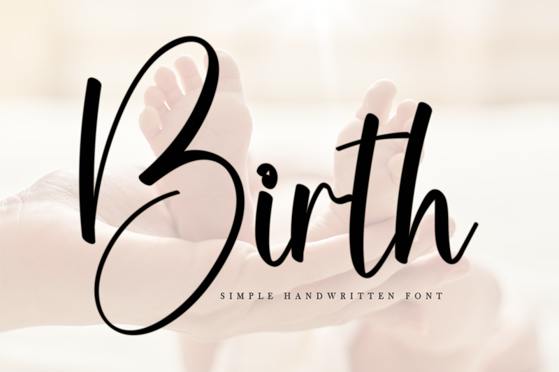 Birth Font