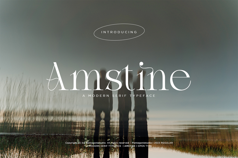 Amstine Font