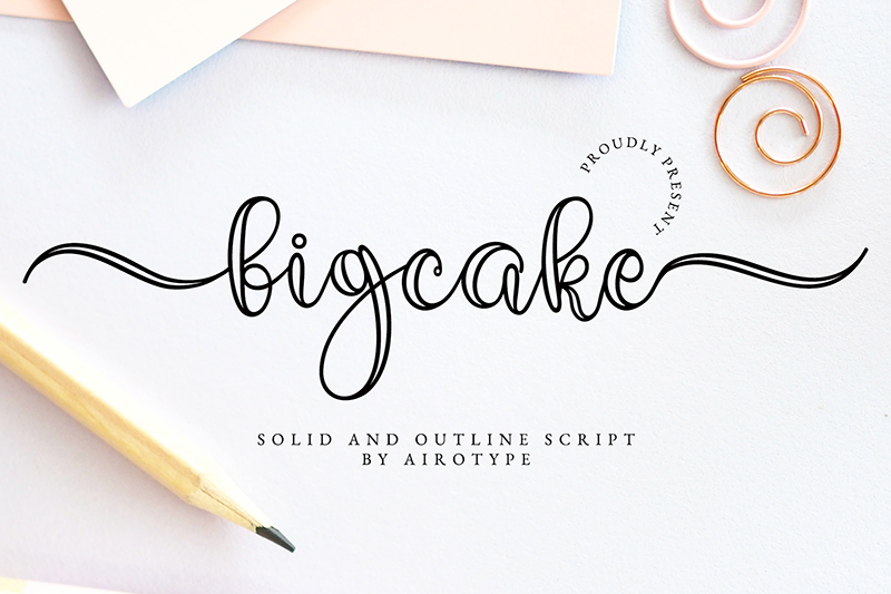 Bigcake Font