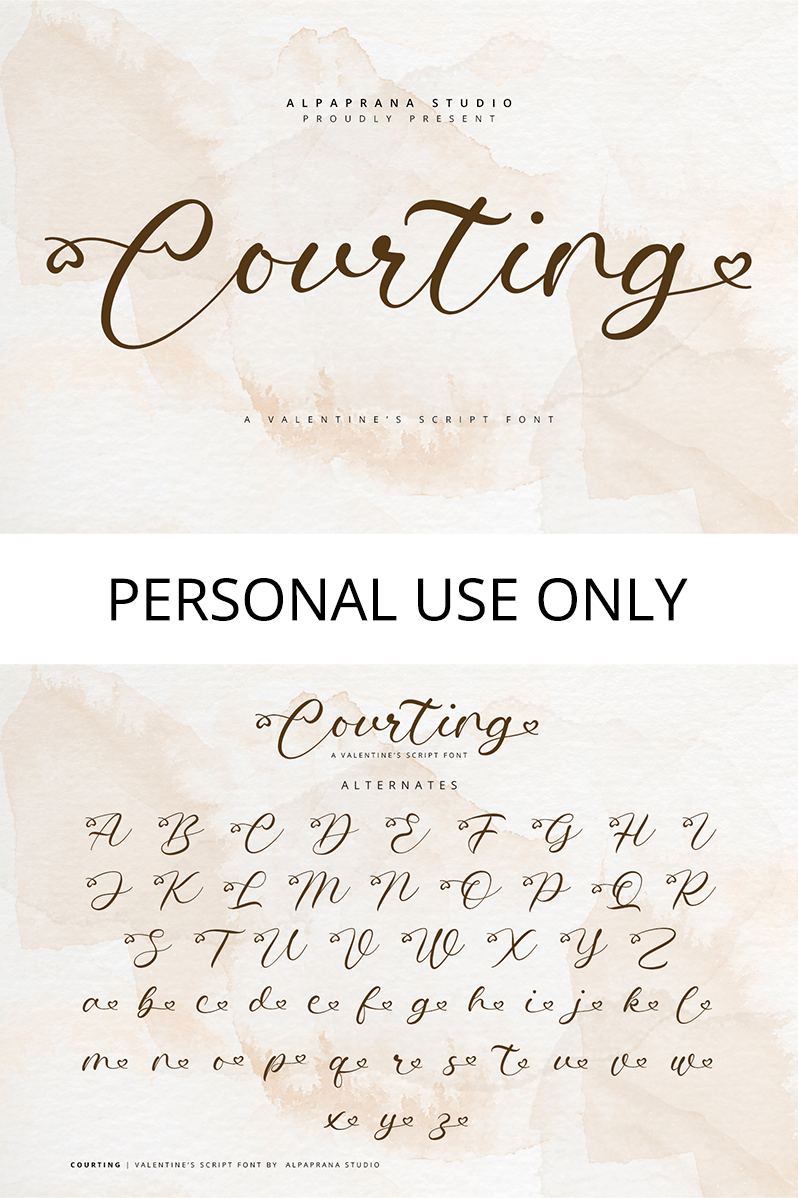 Courting Font