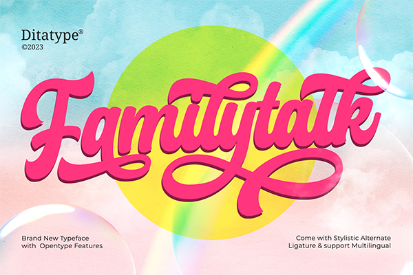 Familytalk Font
