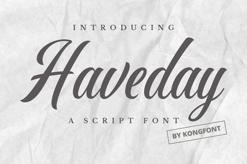 Haveday Font