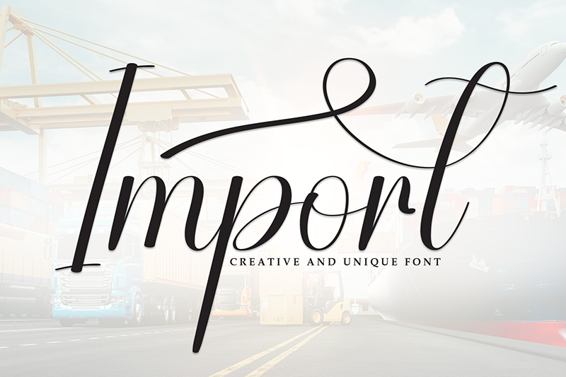 Import Font