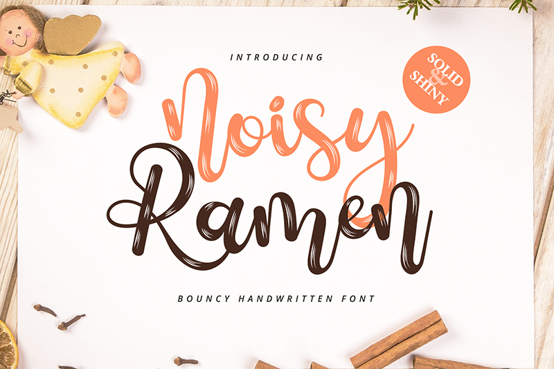 Noisy Ramen Font