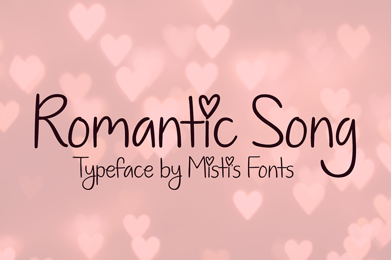 Romantic Song Font