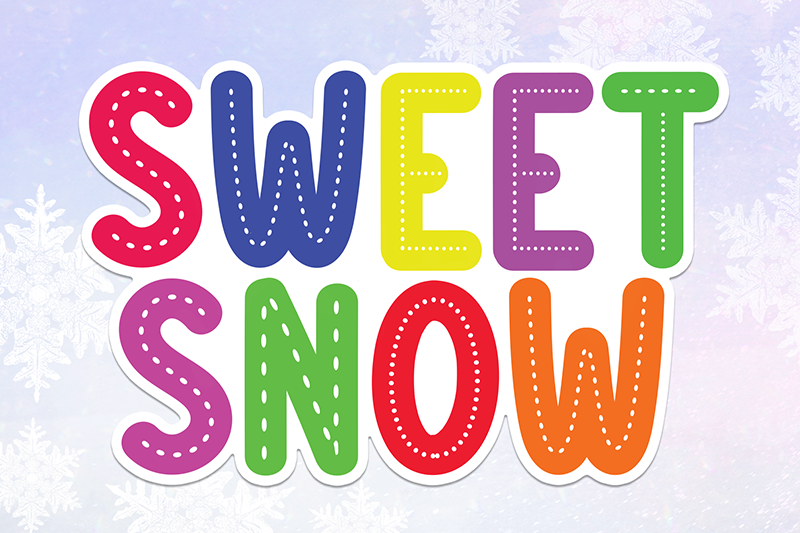 Sweet Snow Font