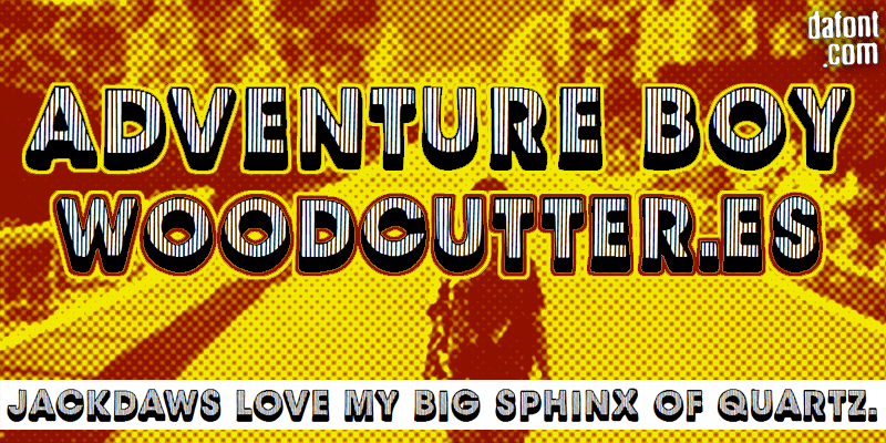 Adventure Boy Font