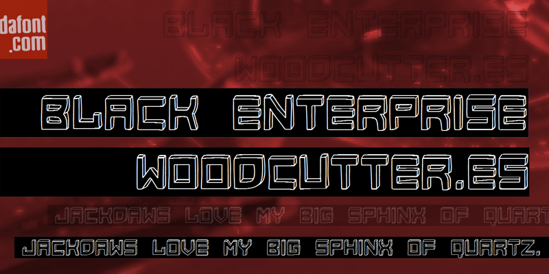 Black Entreprise Font