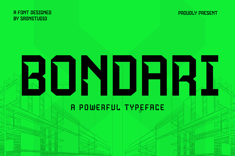 Bondari Font