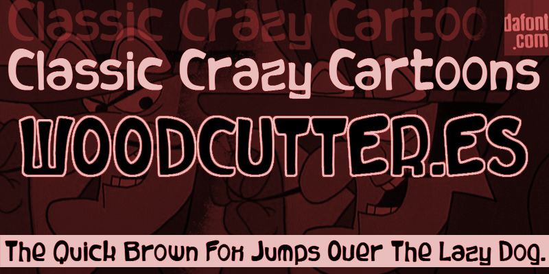 Classic Crazy Cartoons Font