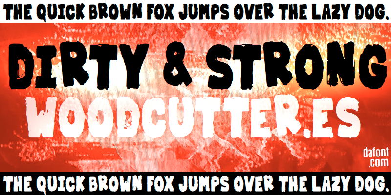 Dirty & Strong Font