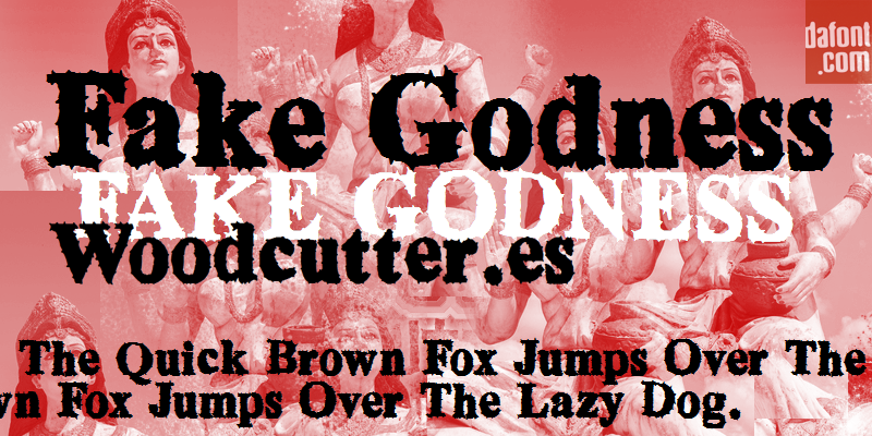 Fake Godness Font
