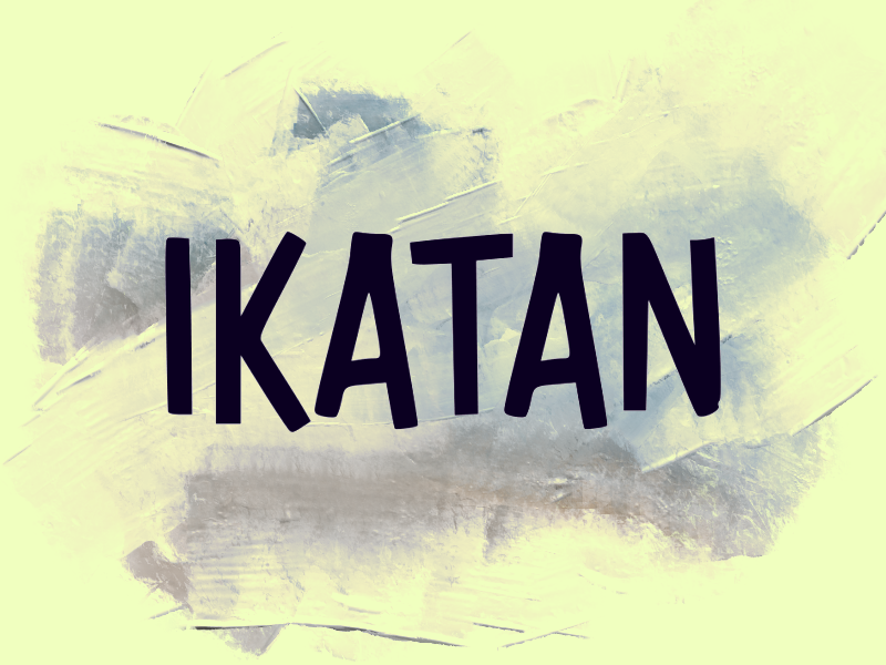 i Ikatan Font
