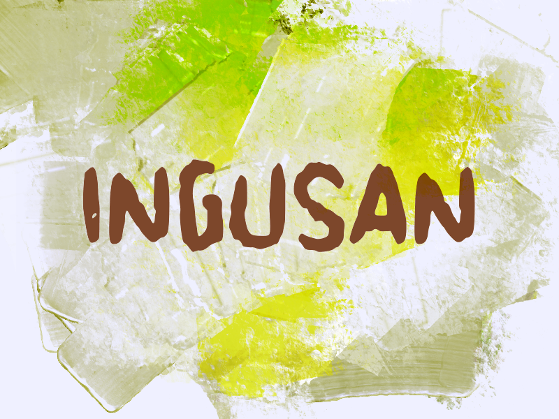 i Ingusan Font