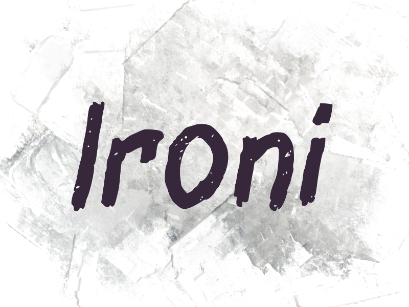 i Ironi Font