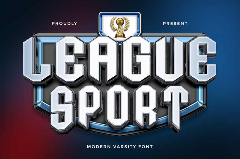 League Sport Font