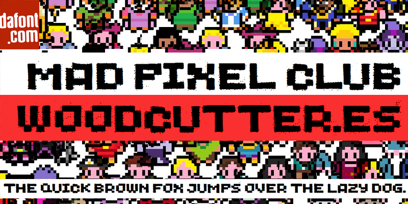 Mad Pixel Club Font
