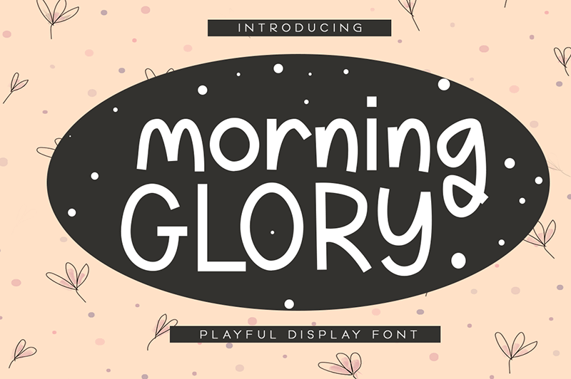 Morning Glory Font