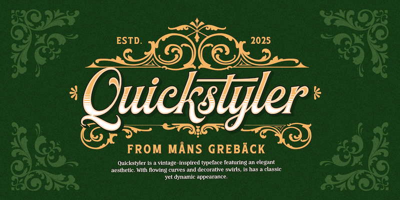 Quickstyler Font