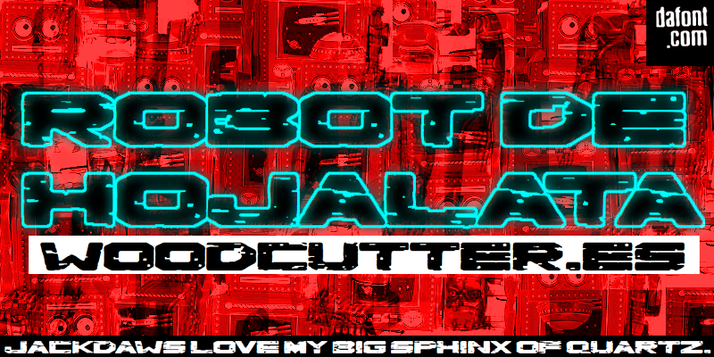Robot de Hojalata Font