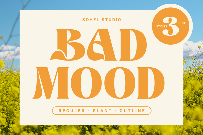 Badmood Font