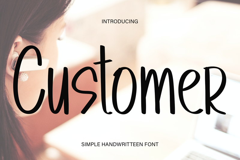 Customer Font