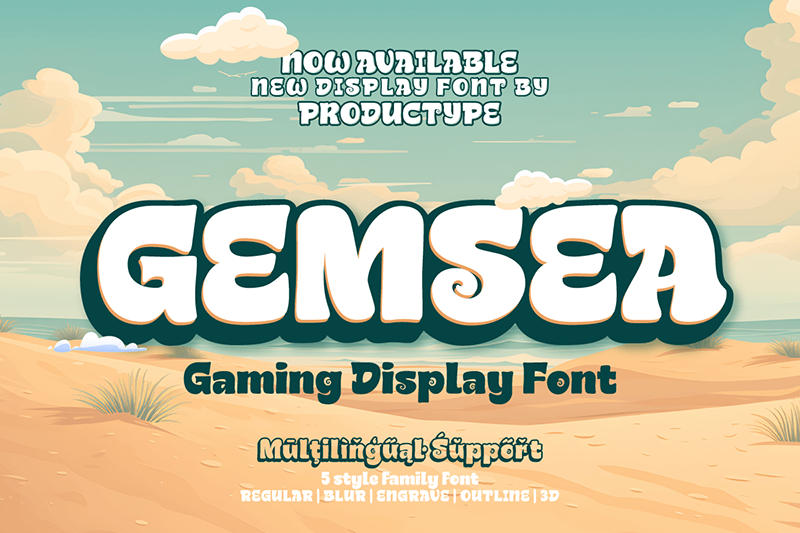Gemsea Font
