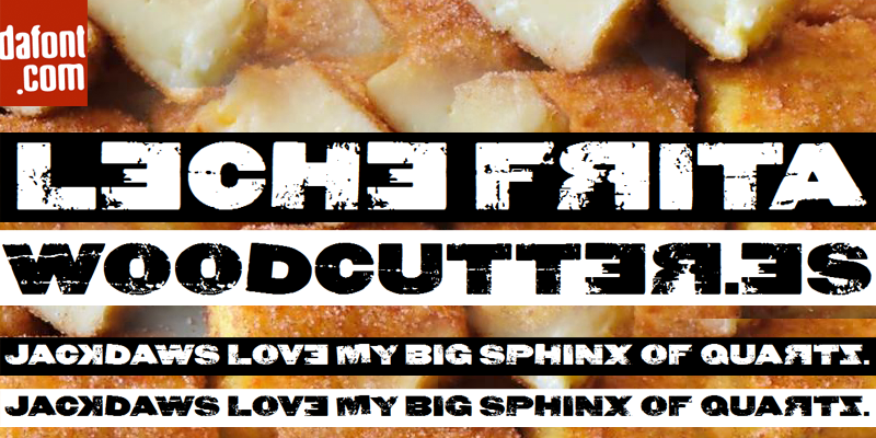 Leche Frita Font