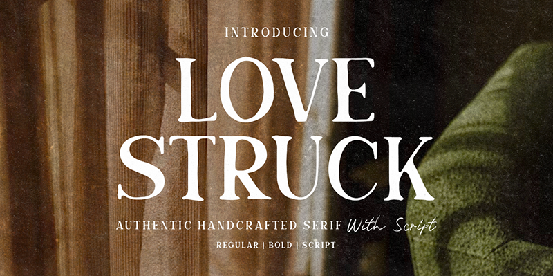 Love Struck Script Font