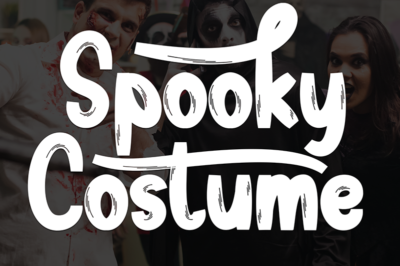 Spooky Costume Font