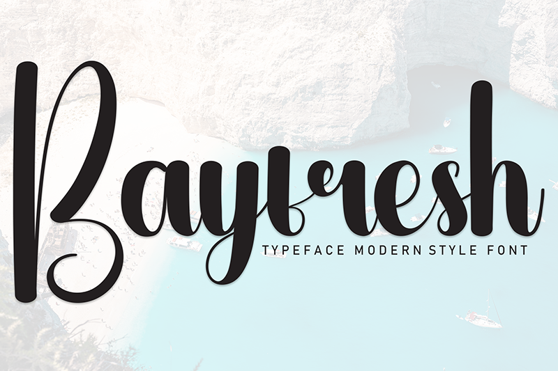 Bayfresh Font