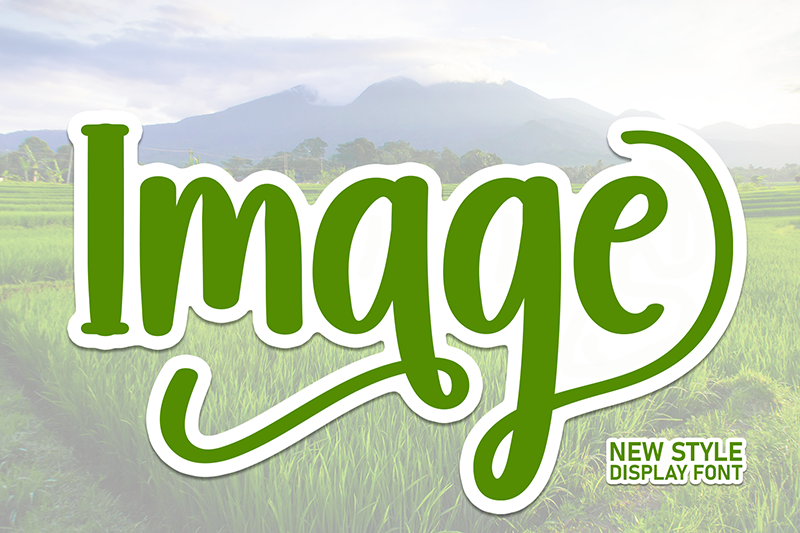 Image Font