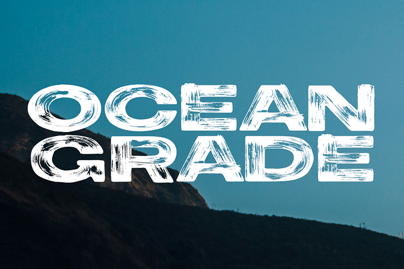 Ocean Grade Font