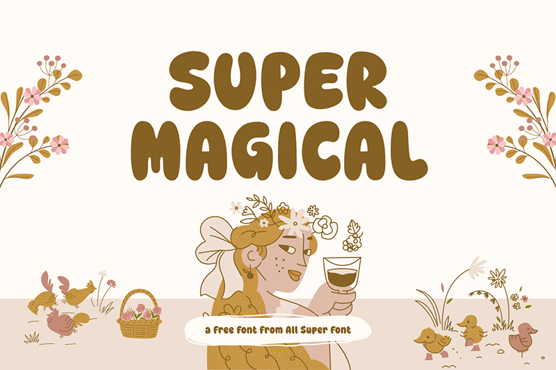Super Magical Font
