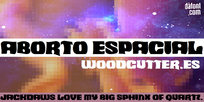 Aborto Espacial Font