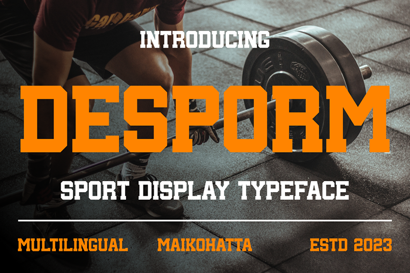 Desporm Font